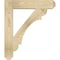 Ekena Millwork Olympic Craftsman Rough Sawn Bracket, Douglas Fir, 4"W x 24"D x 28"H BKT04X24X28OLY04RDF - alternate 4